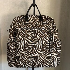 NWOT Lug Sonata in Zebra Print